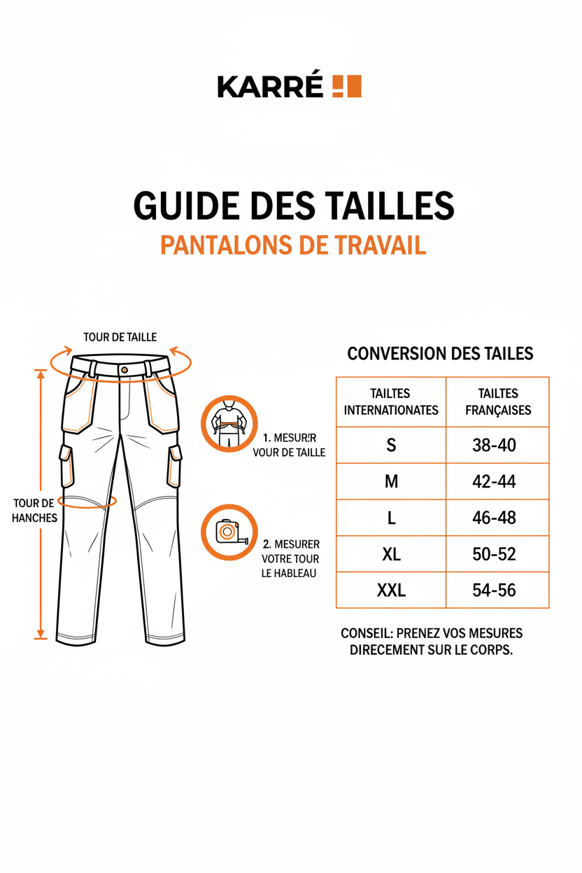 Guide des tailles - Comment mesurer